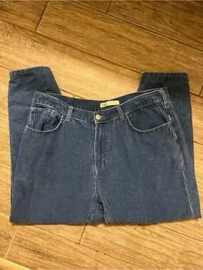 Zara blue corduroy jeans size 18